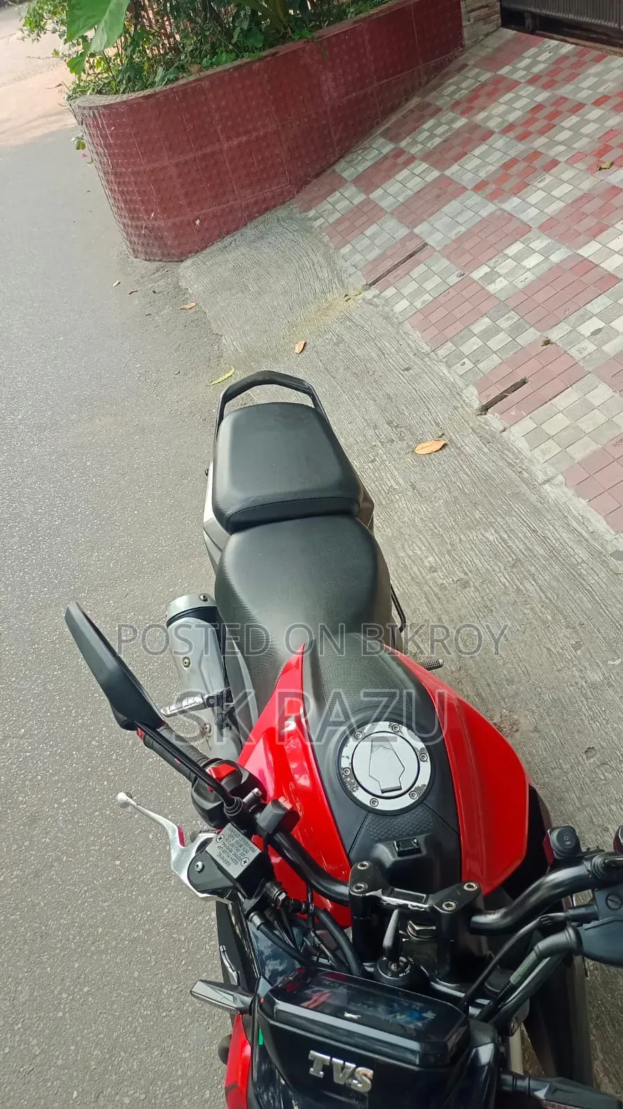 New TVS Raider 125 2022 Red