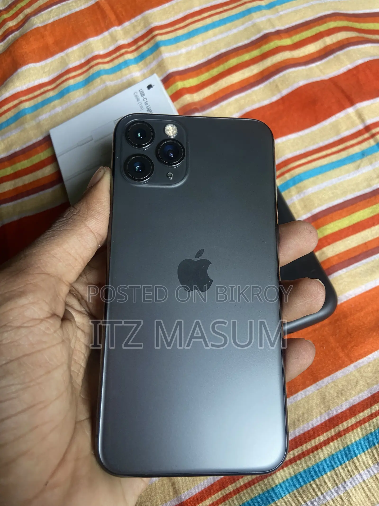 অ্যাপল আইফোন ১১ প্রো ২৫৬ জিবি ব্ল্যাক