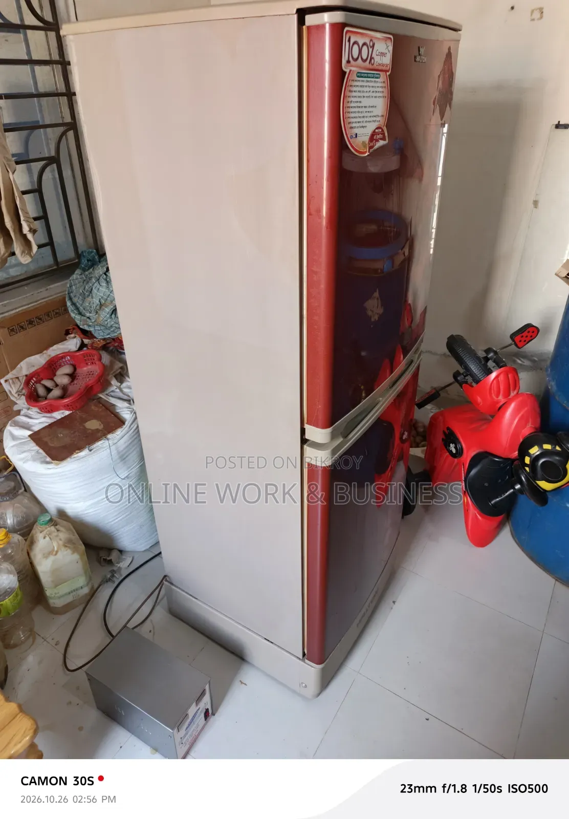 Walton Fridge Available with Stabilizer