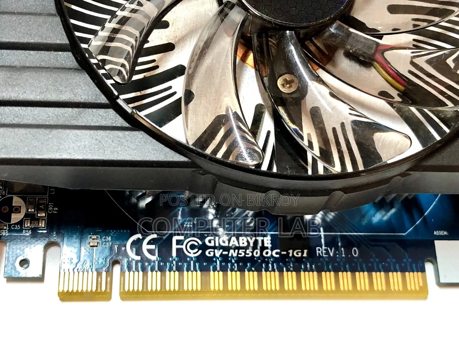 Gigabyte NVIDIA GeForce GTX 550Ti 1GB DDR5 Oc Gaming & Warranty