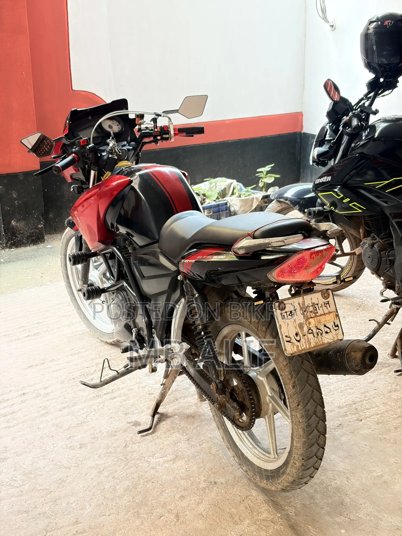TVS Apache RTR 160 2V 2014 Red