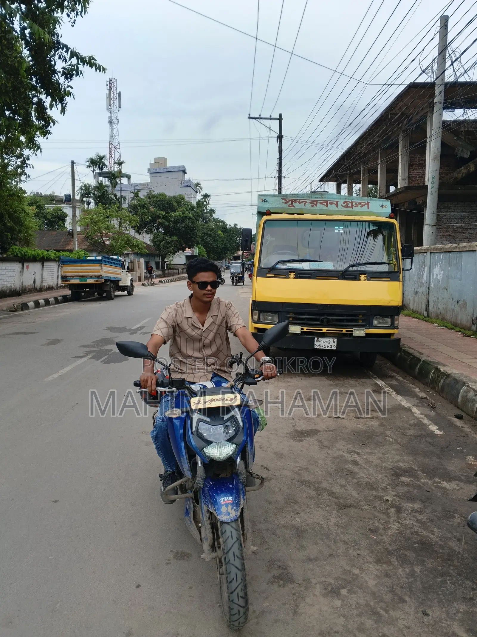 TVS Apache RTR 160 4V 2021 Blue