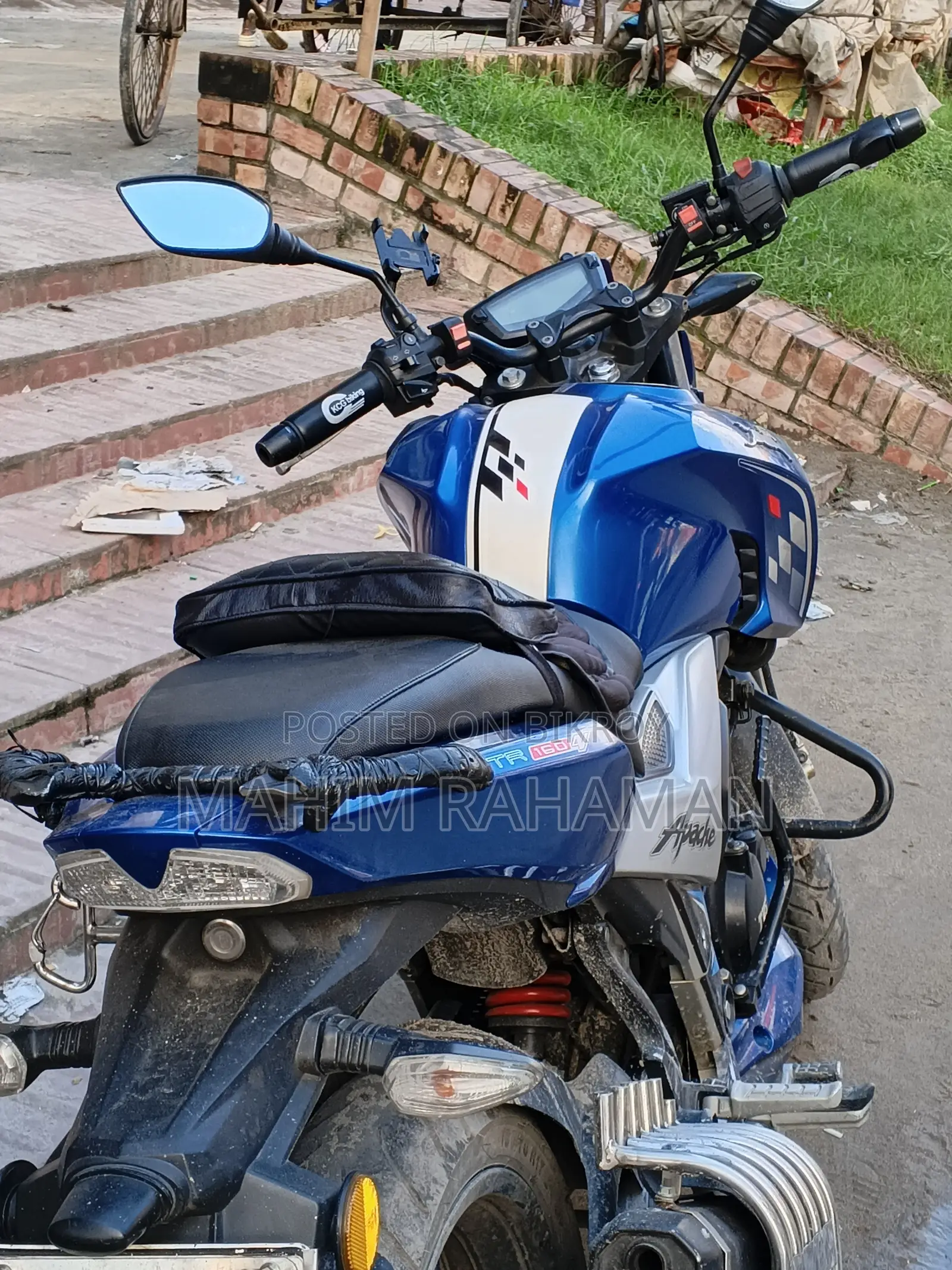 TVS Apache RTR 160 4V 2021 Blue