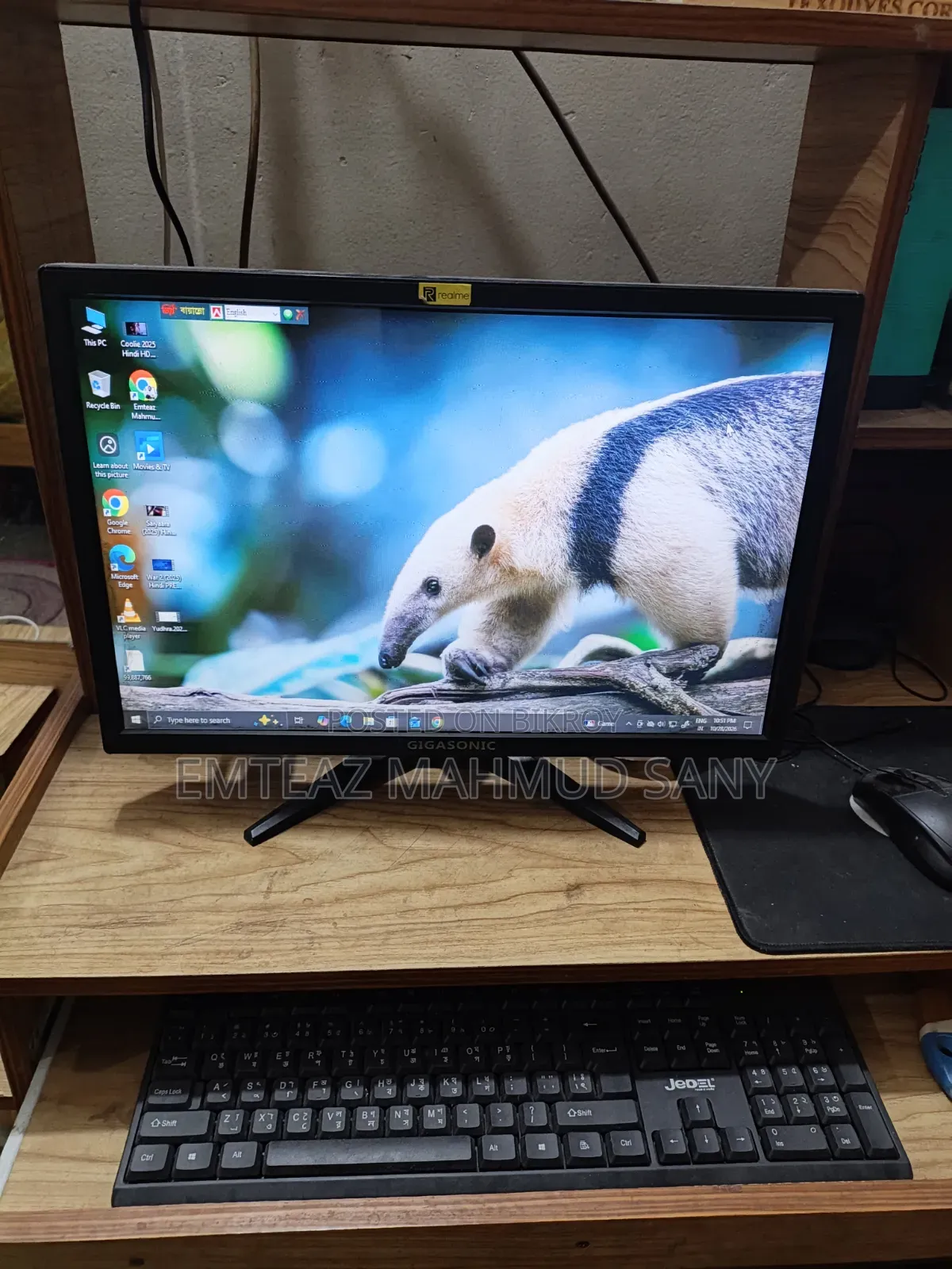 Desktop Computer 3XS Edge Glacier 8GB Intel Core i3 SSD 128GB