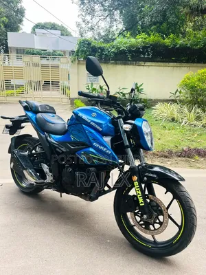 New Suzuki Gixxer 2024 Blue