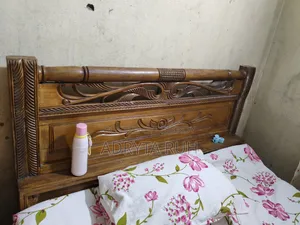 শেগুন কাঠের মজবুত খাট বিক্রি হবে