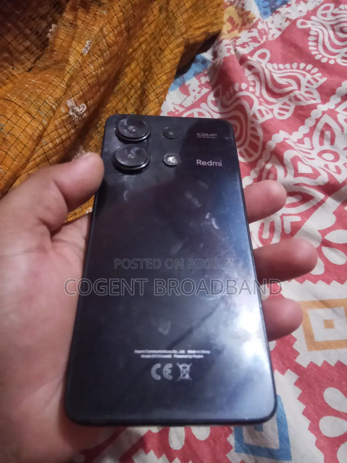 শাওমি রেডমি নোট ১৩ ২৫৬ জিবি ব্ল্যাক