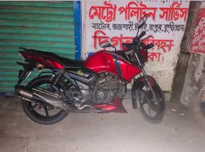 টিভিএস অ্যাপাচি আরটিআর ১৬০ টুভি ২০১৩ রেড