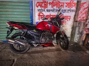 টিভিএস অ্যাপাচি আরটিআর ১৬০ টুভি ২০১৩ রেড