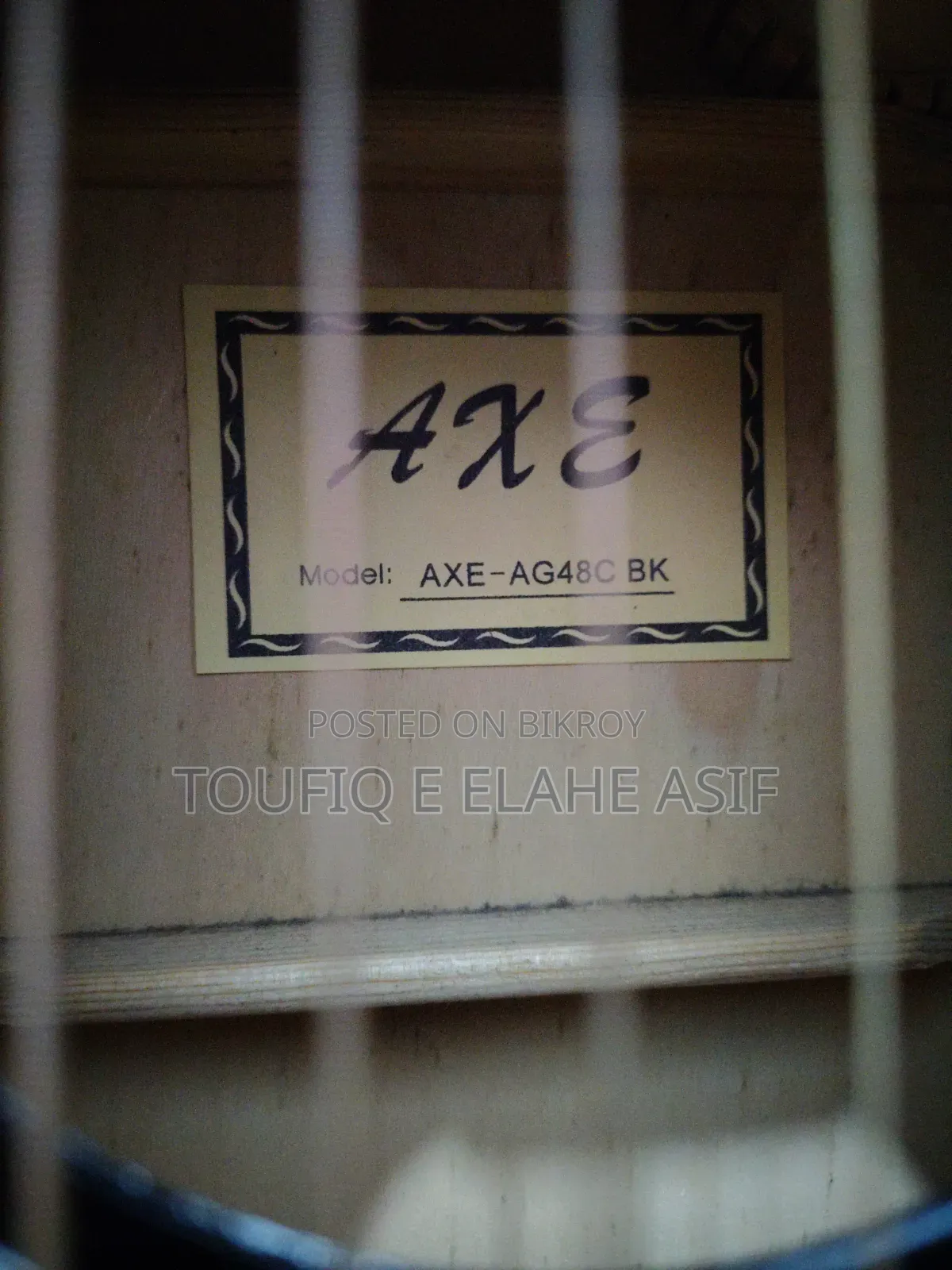 Axe-Ag48c Bk