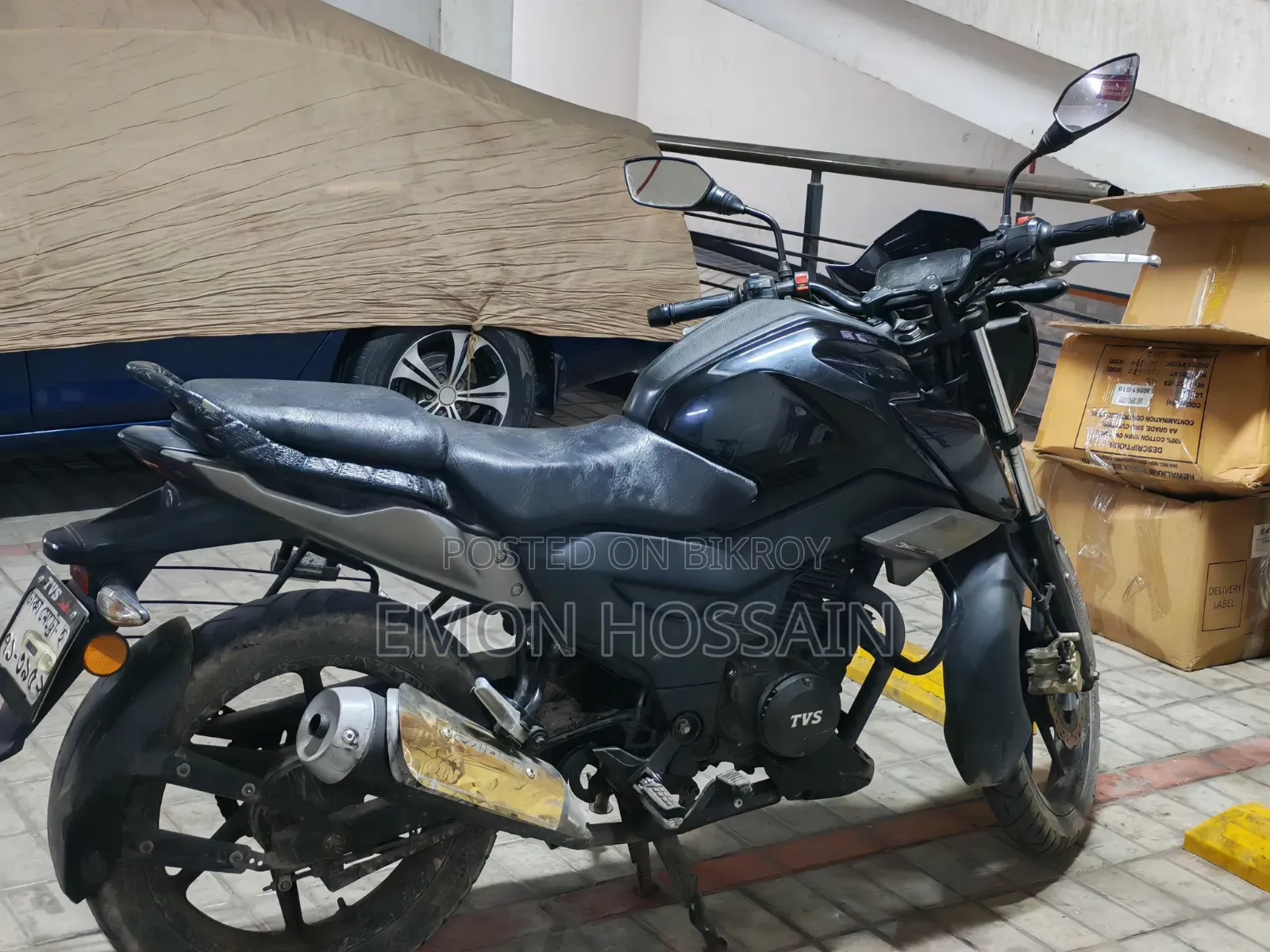 TVS Raider 125 2022 Black