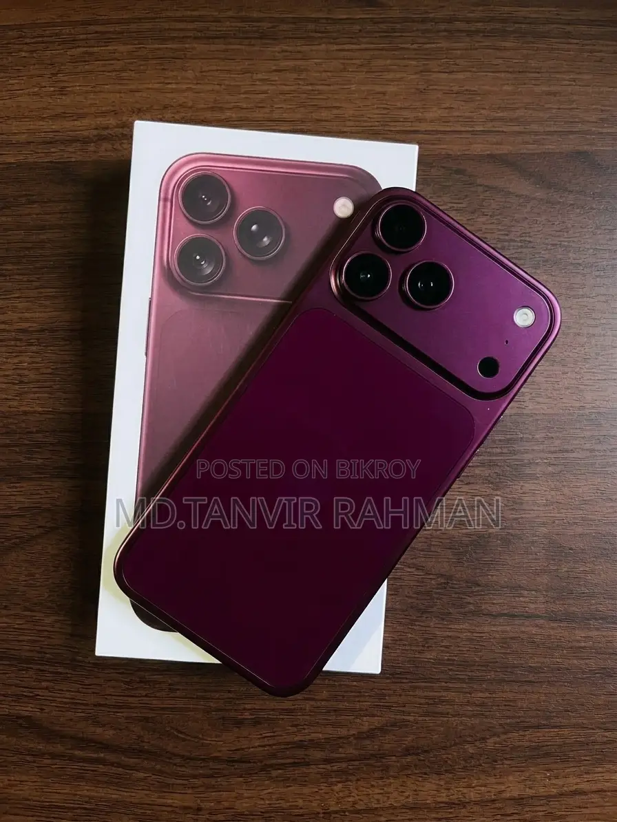 নতুন অ্যাপল আইফোন ১৮ প্রো ম্যাক্স ২৫৬ জিবি
