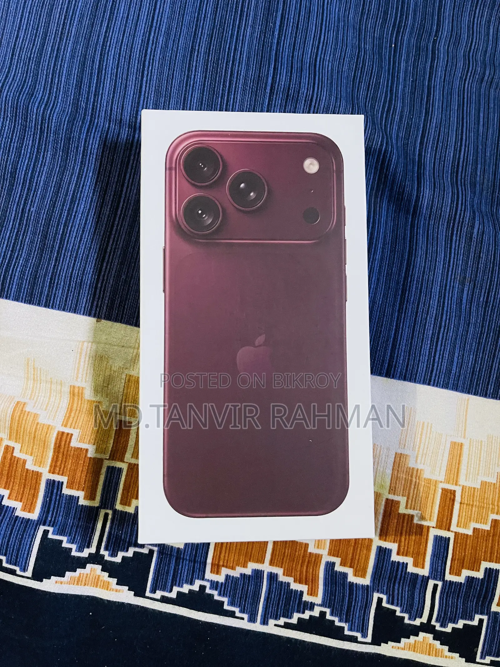 নতুন অ্যাপল আইফোন ১৮ প্রো ম্যাক্স ২৫৬ জিবি