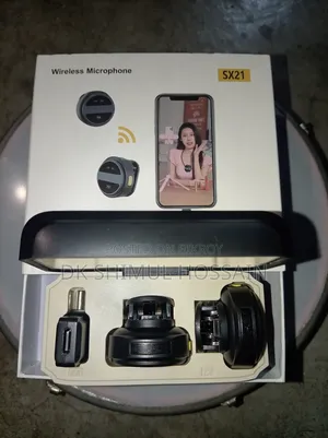 Wireless Microphone Hi-Fi Audio
