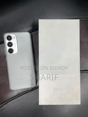 টেকনো স্পার্ক ৪০ প্রো+ ২৫৬ জিবি সিলভার