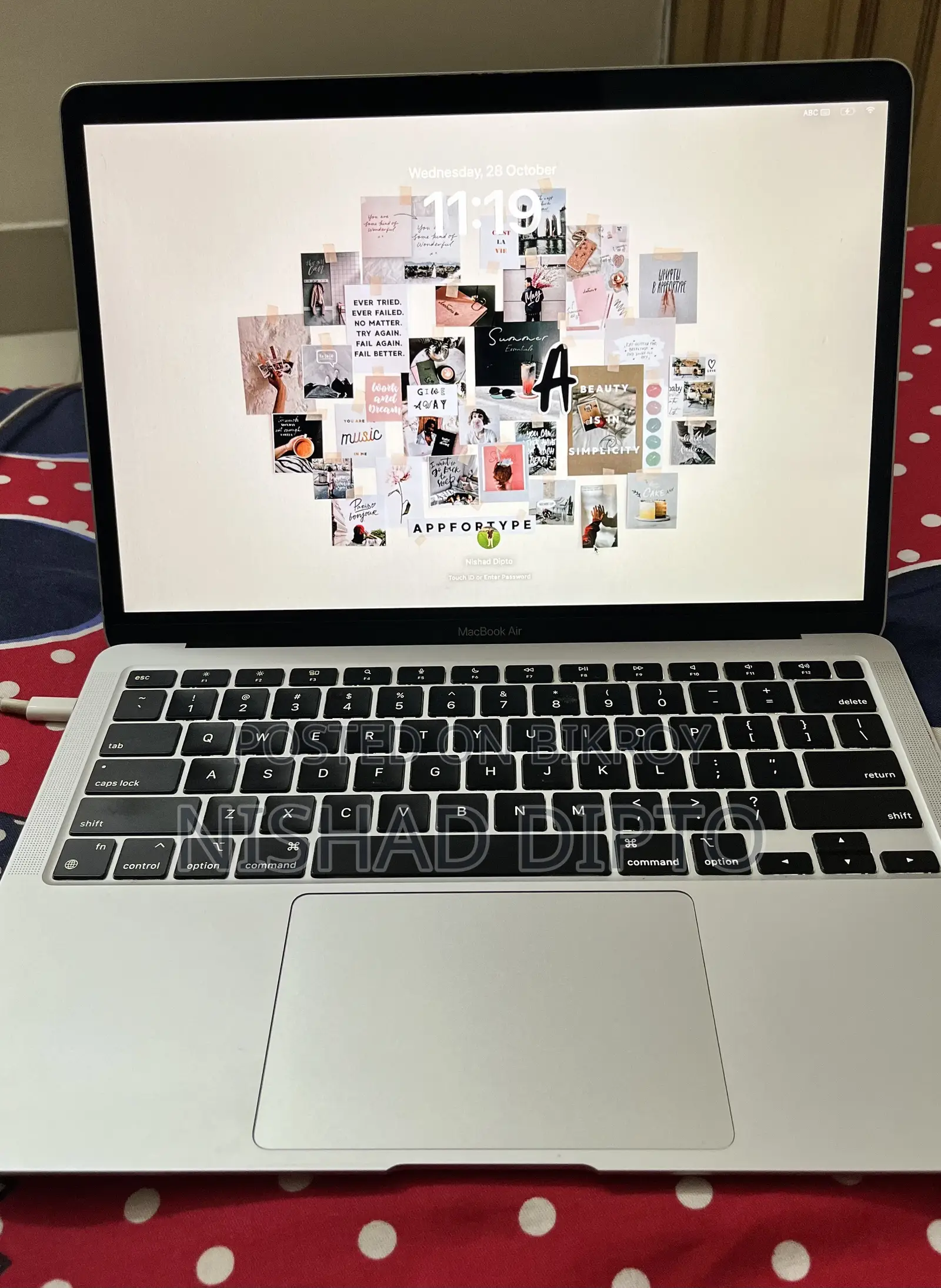 Laptop Apple MacBook Air 2020 M1 8GB Apple M1 SSD 256GB