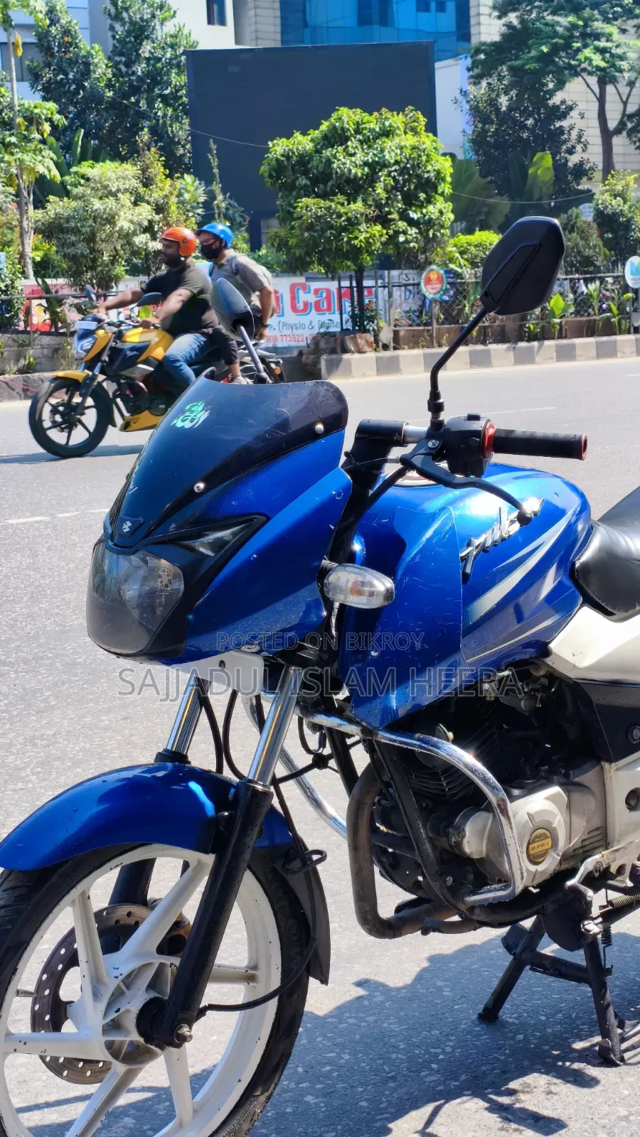 বাজাজ পালসার ১৫০ ২০১৩ নীল