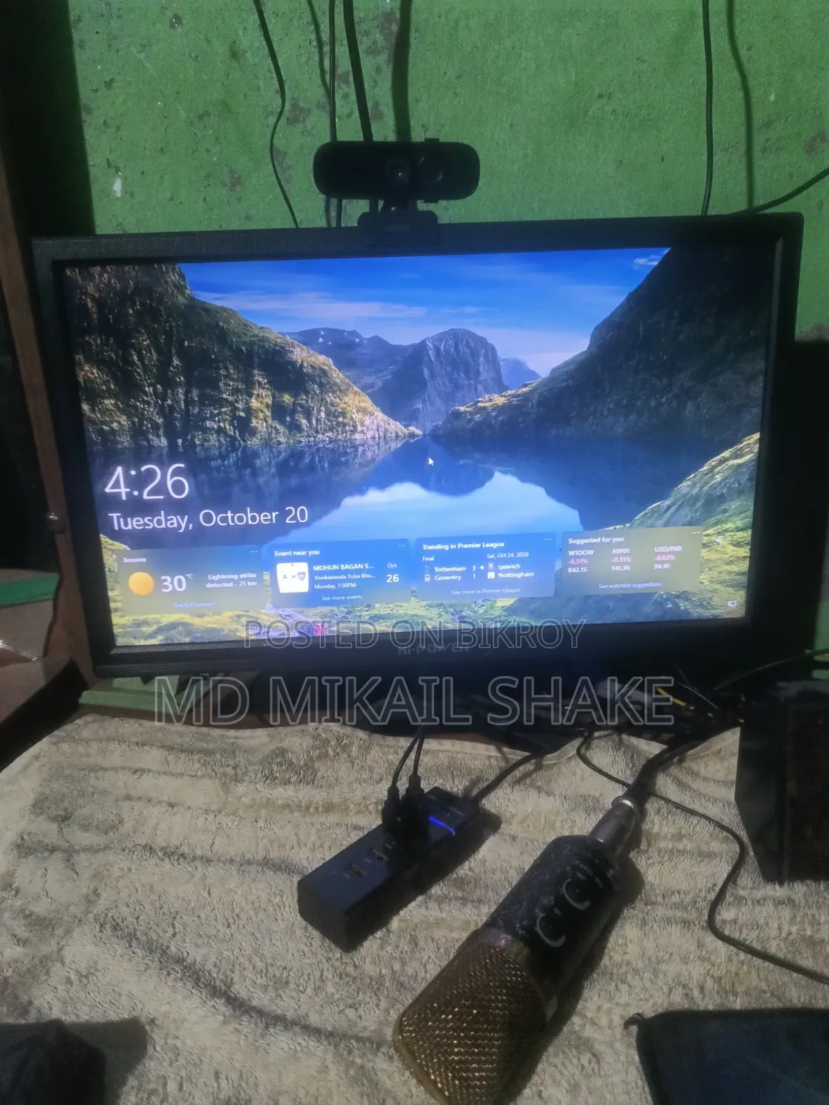 Desktop Computer 8GB Intel Core i5 SSD 128GB