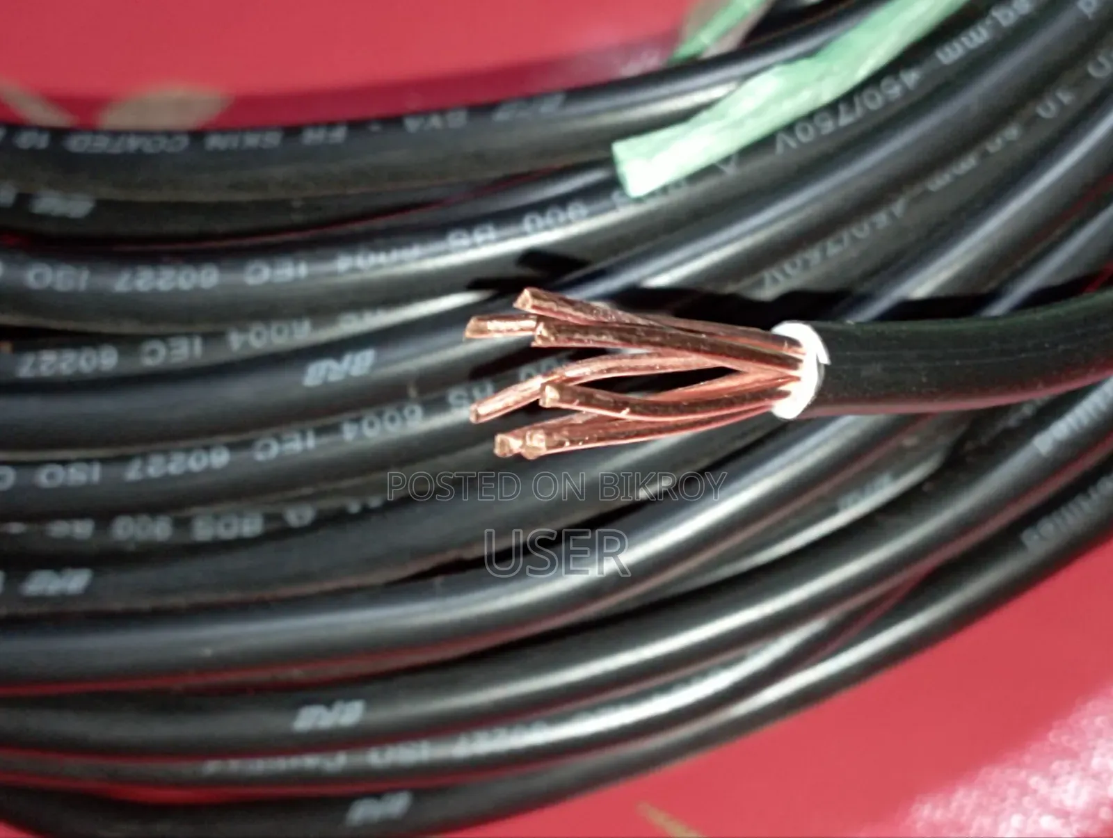 Brand new wire with no problems, memo is available, anyone who wants to take it can take it at a lower price