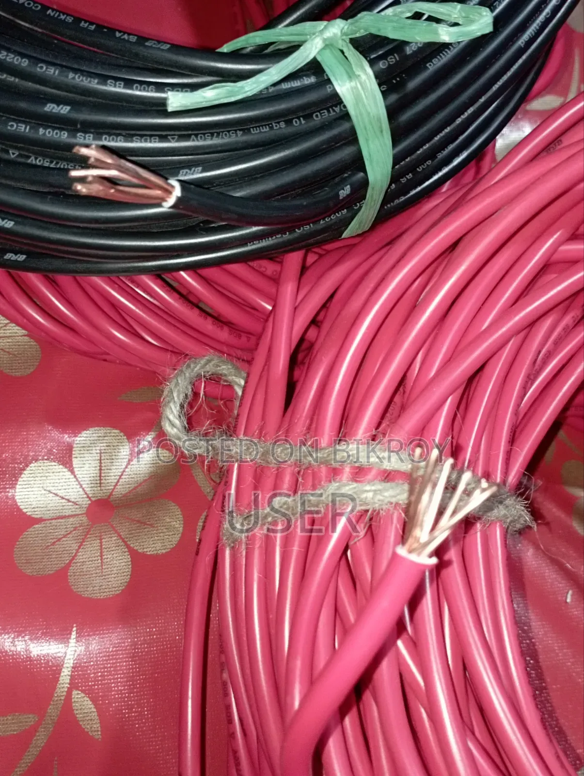 Brand new wire with no problems, memo is available, anyone who wants to take it can take it at a lower price