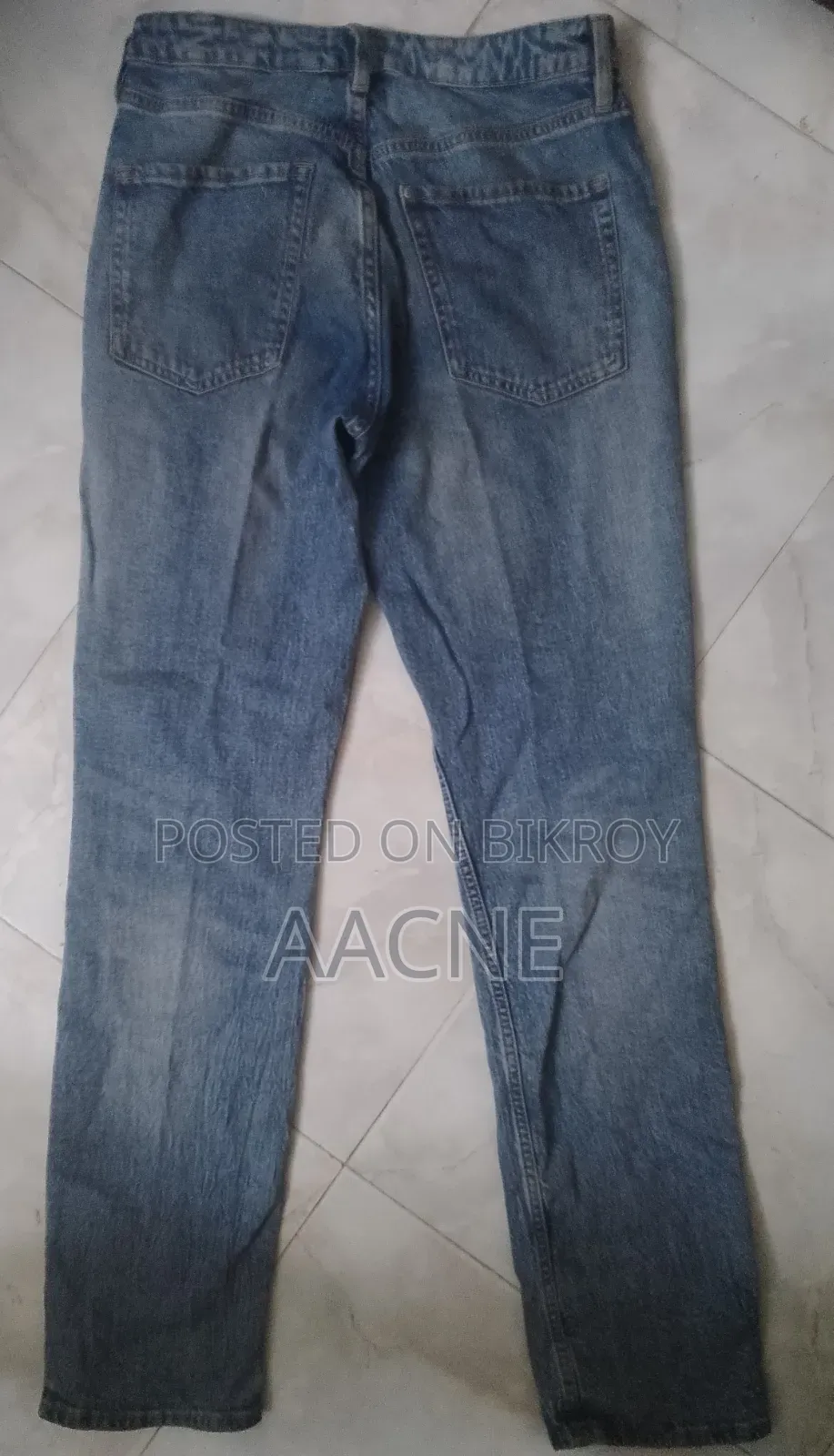 Slim Straight Denim Jeans