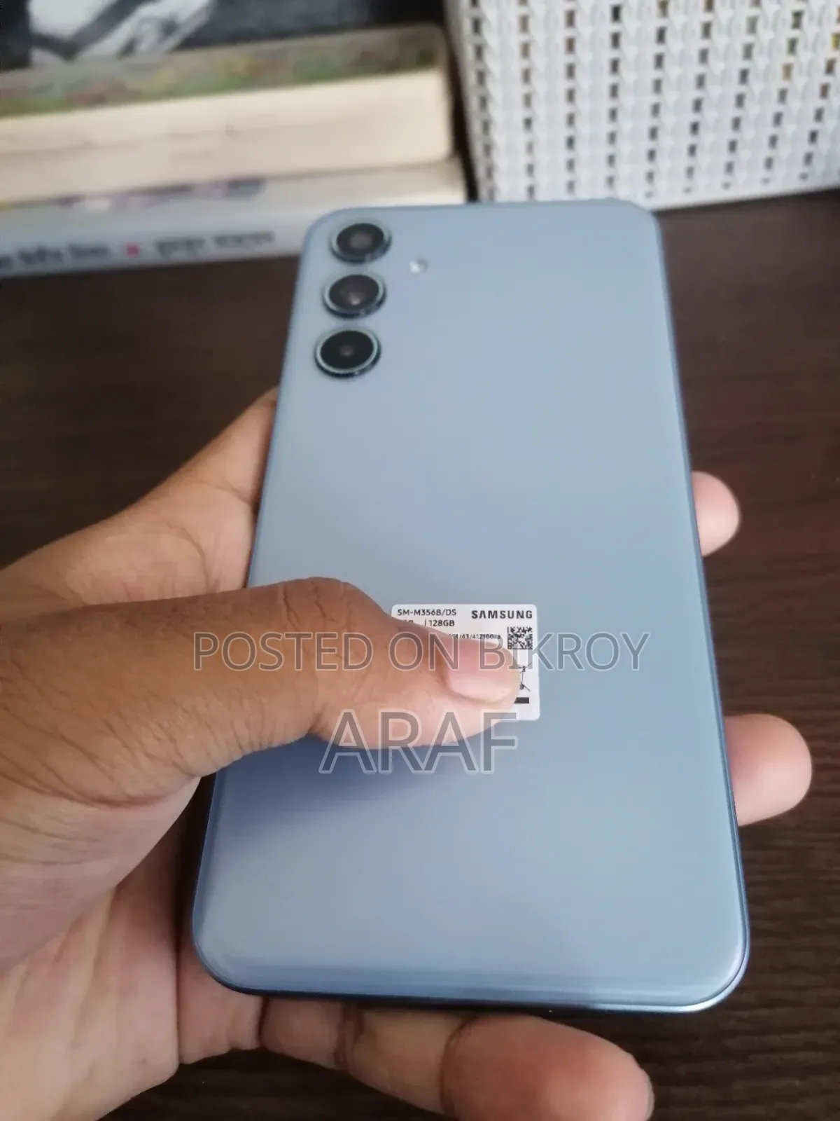 স্যামসাং গ্যালাক্সি এম৩৫ ১২৮ জিবি ব্লু