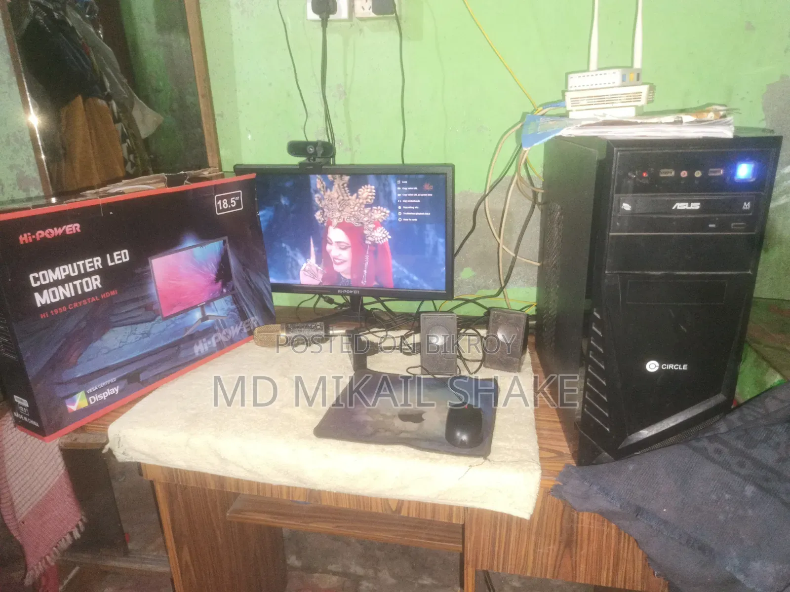 Desktop Computer 8GB Intel Core i5 SSD 128GB