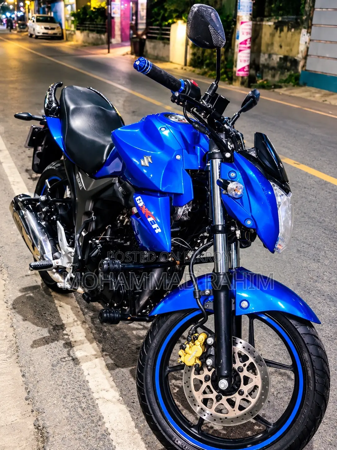 Suzuki Gixxer 2021 Blue
