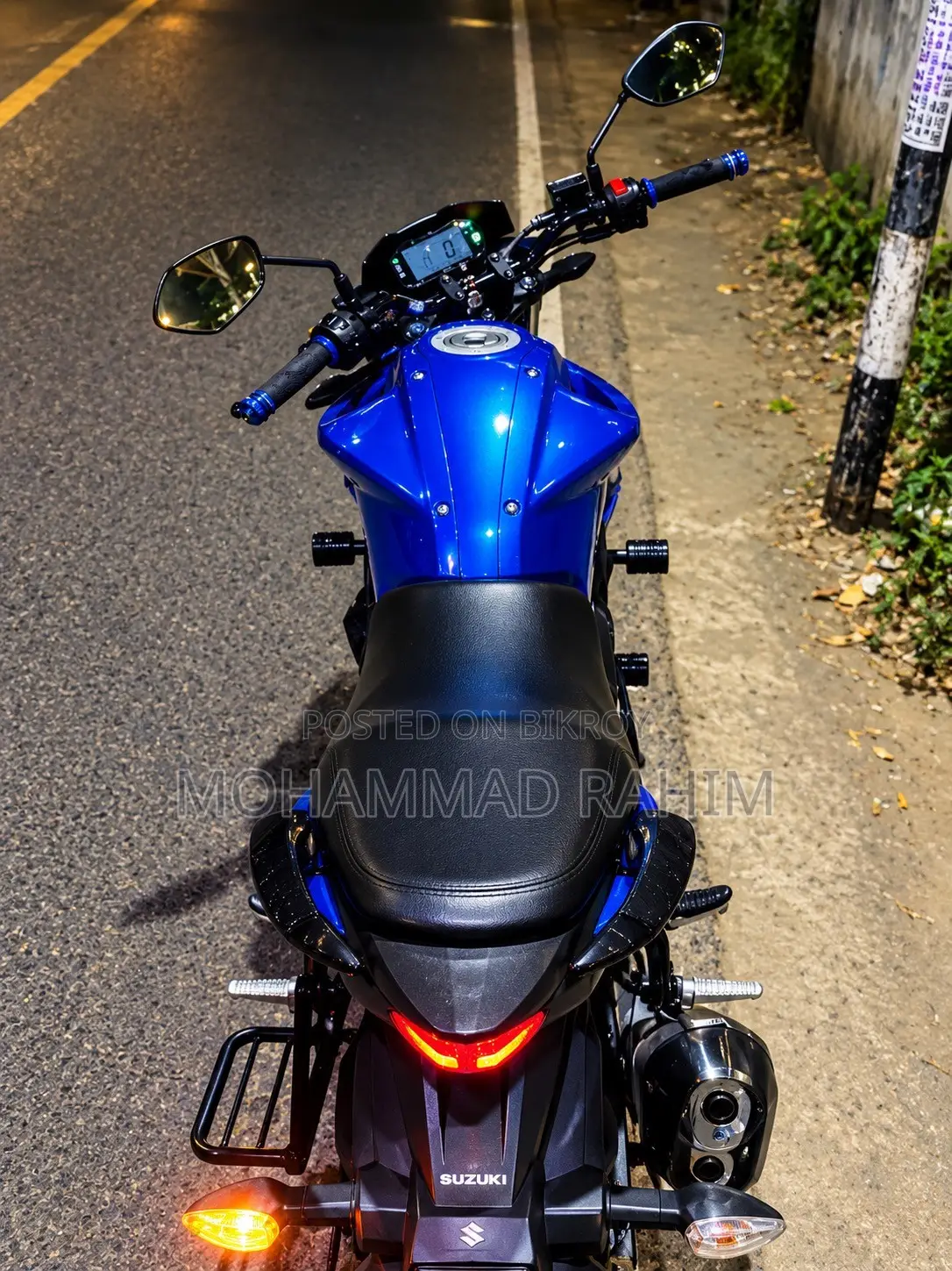 Suzuki Gixxer 2021 Blue
