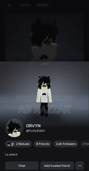 Voice Chat Enabled Roblox Account for Sale