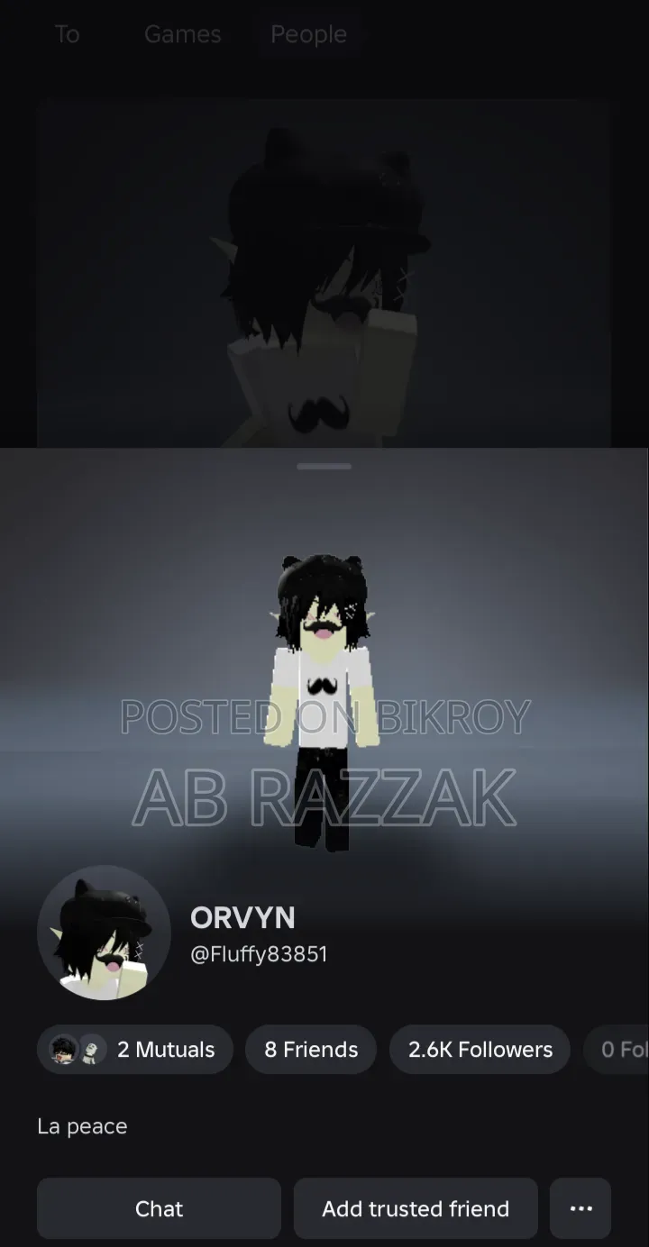 Voice Chat Enabled Roblox Account for Sale