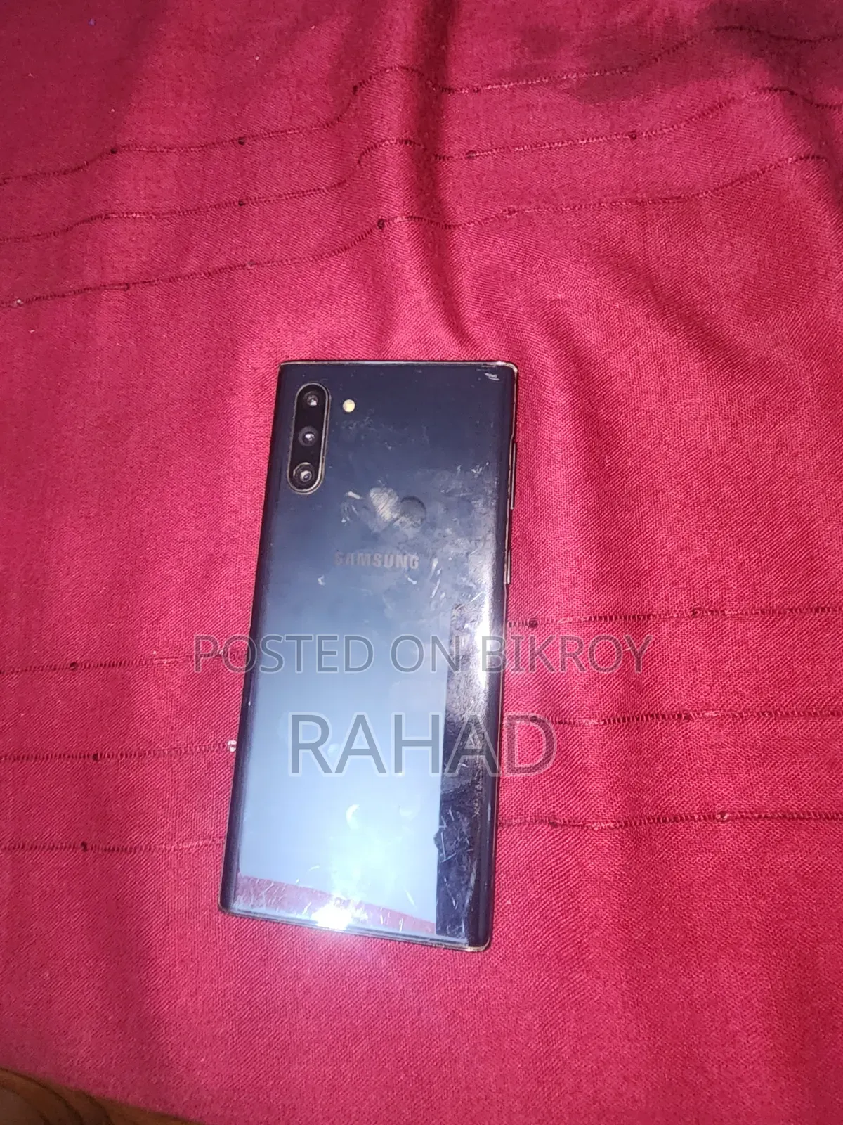 স্যামসাং গ্যালাক্সি নোট ১০ ৫জি ২৫৬ জিবি ব্লু