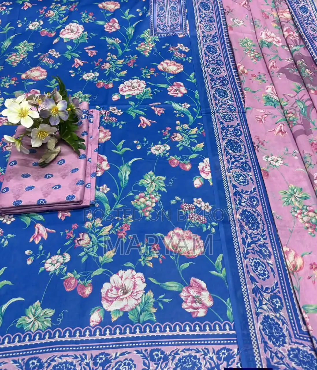 বিন-হামিদ প্রিমিয়াম কটন থ্রি-পিস