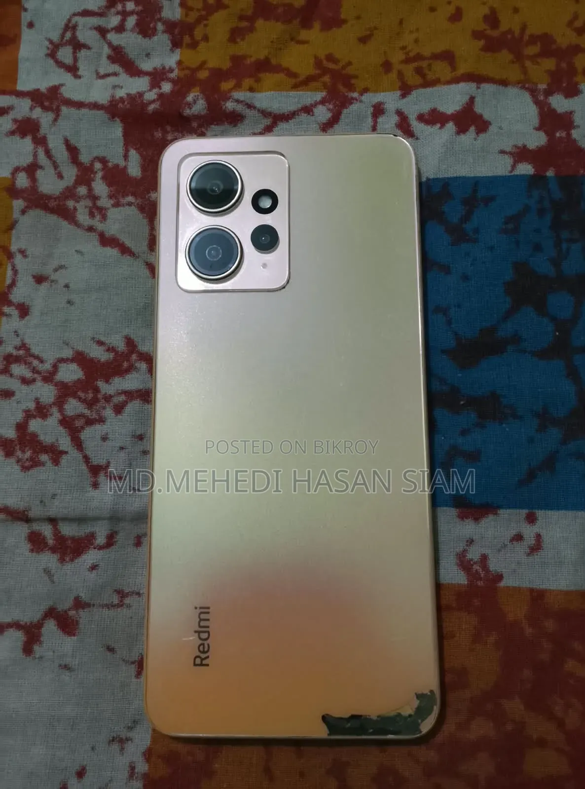 Xiaomi Redmi Note 12 128 GB Gold