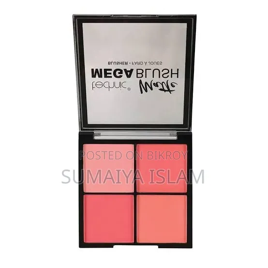 Technic Matte Finish Mega Blush Palette – 4 Shades