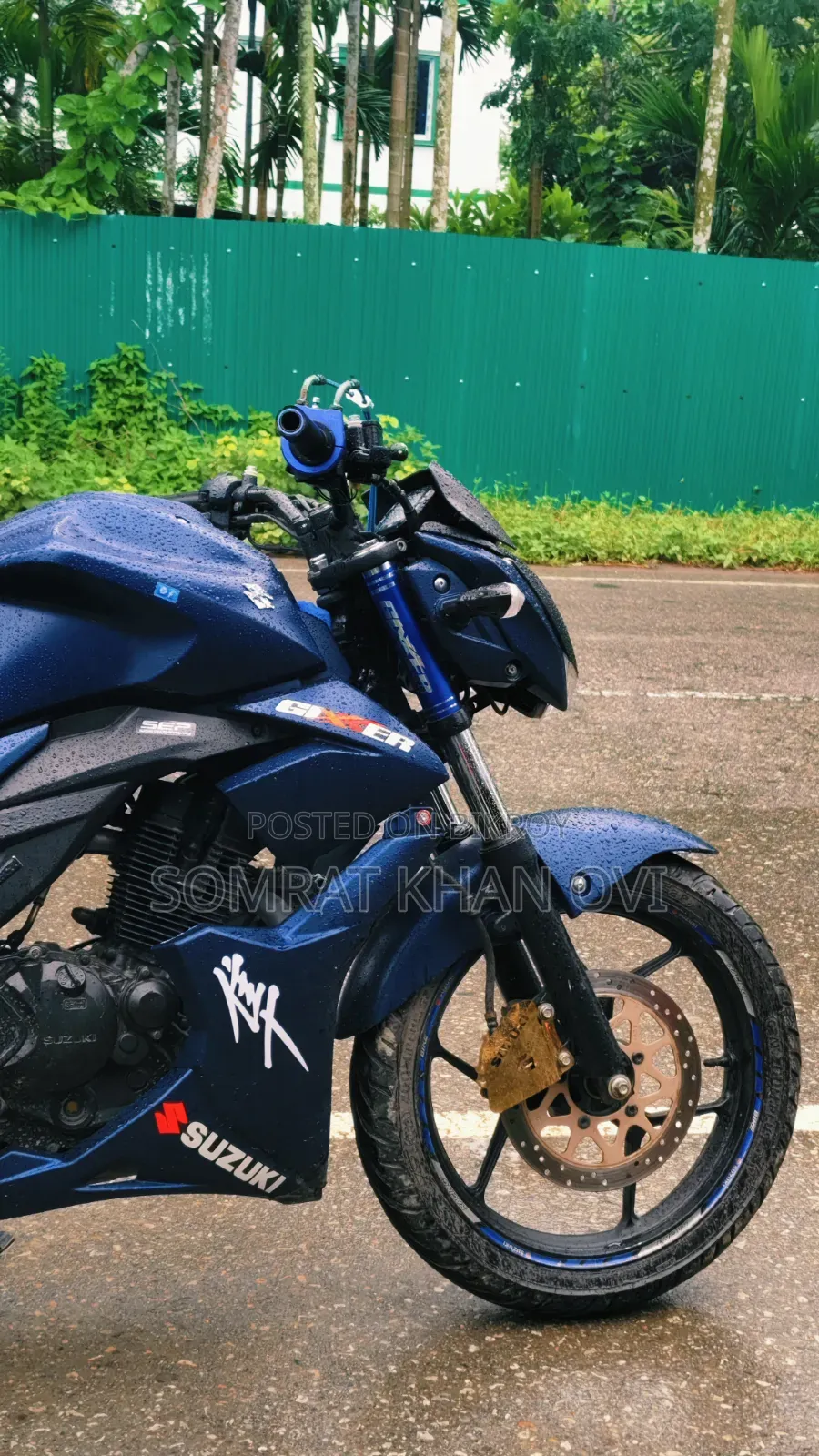 Suzuki Gixxer 2023 Blue