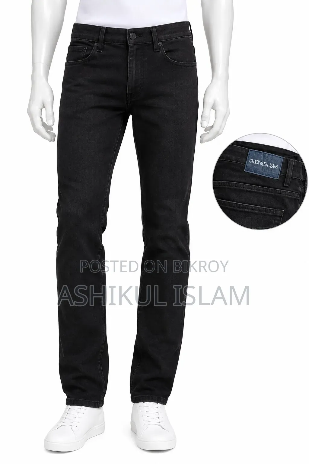 Calvin Klein Black Jeans || Export Jeans