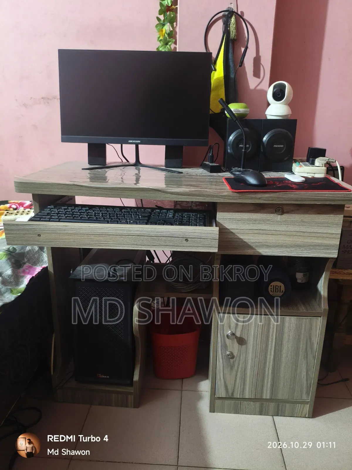 Computer Table 3ft*1.5ft 100% Fresh