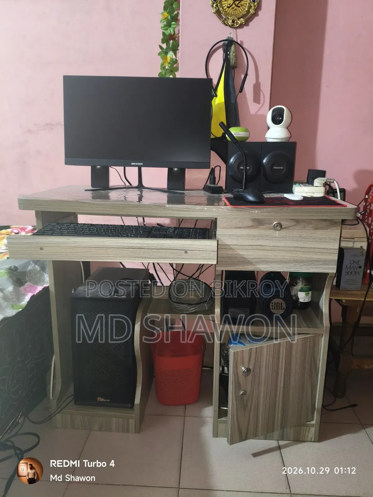 Computer Table 3ft*1.5ft 100% Fresh