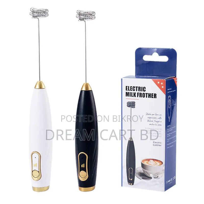 Rechargeable 3-Speed Electric Coffee & Milk Frother