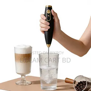 Rechargeable 3-Speed Electric Coffee & Milk Frother
