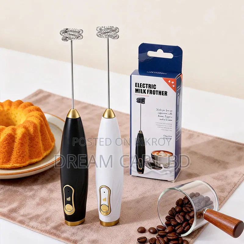 Rechargeable 3-Speed Electric Coffee & Milk Frother