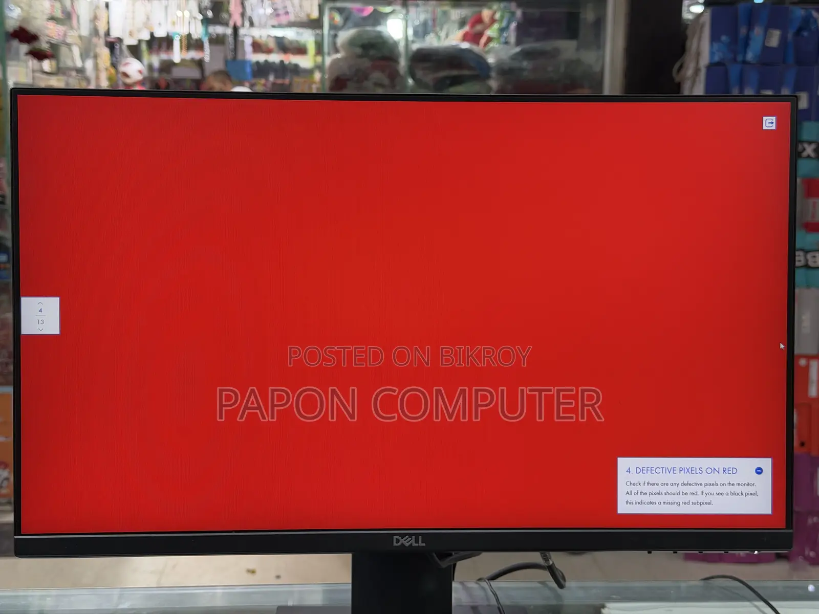 Dell P2419H 24" Full HD LED Monitor 100% Clear