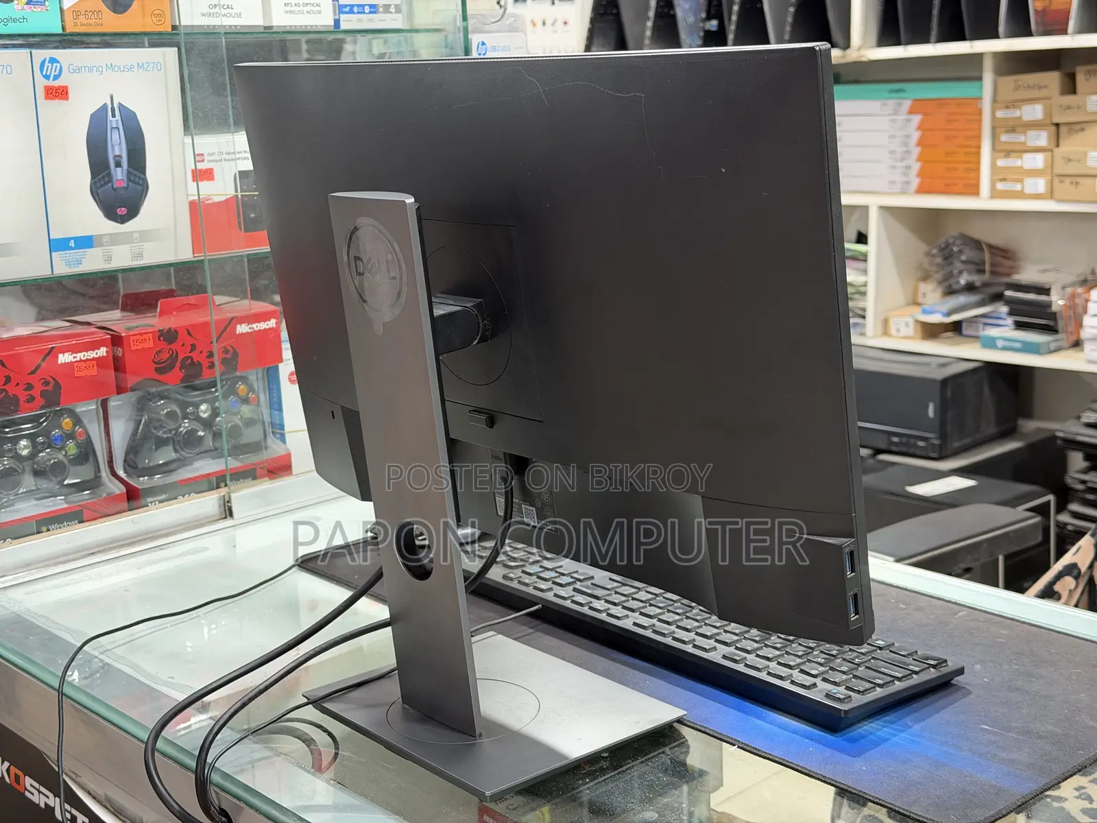 Dell P2419H 24" Full HD LED Monitor 100% Clear