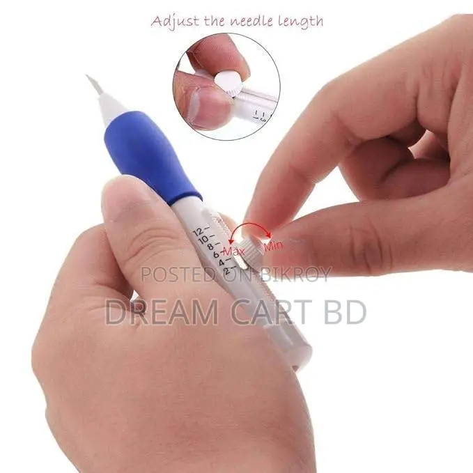 Adjustable Embroidery Punch Needle Kit DIY Sewing Tool Set