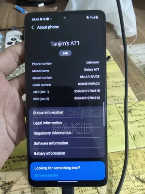 Samsung Galaxy A71 128 GB White