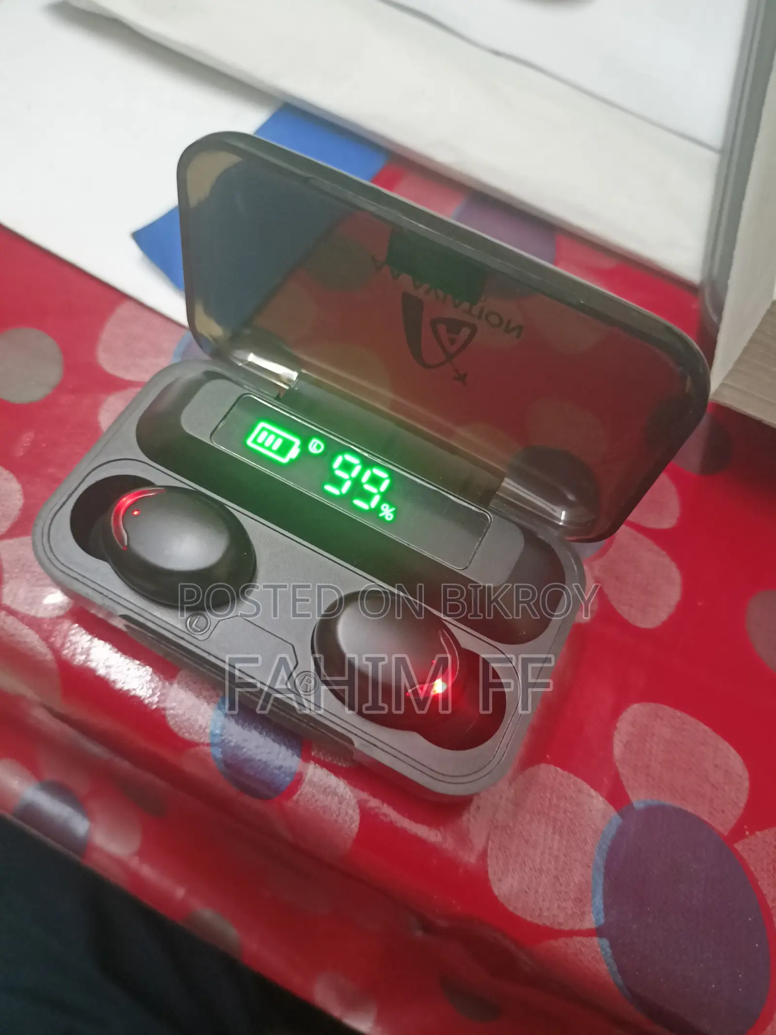এফ৯ টিডব্লিউএস ওয়্যারলেস ইয়ারবাডস