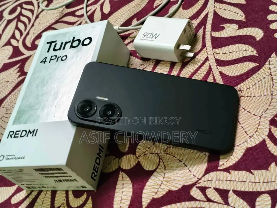 শাওমি রেডমি টার্বো ৪ প্রো ২৫৬ জিবি লাল