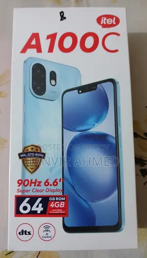আইটেল এ১০০সি ৬৪ জিবি ব্ল্যাক