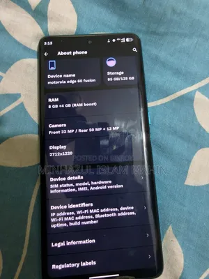 মোটরসাইকেল এজ ৬০ ফিউশন ১২৮ জিবি ব্লু